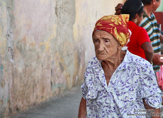 Old lady in Trinidad