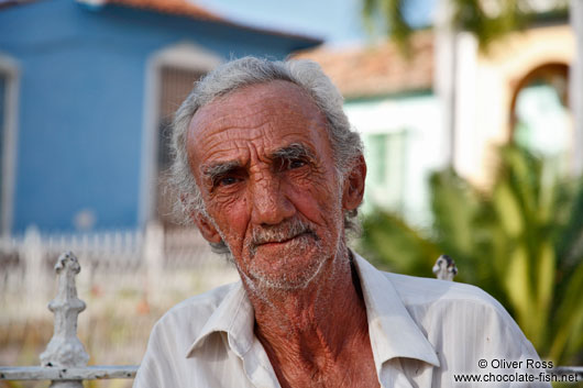 Old man in Trinidad