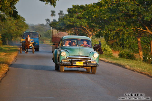 Vinales road traffic