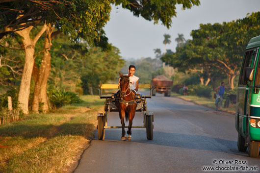 Vinales road traffic