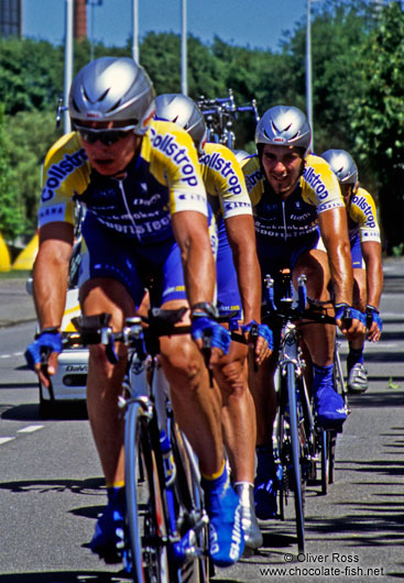 The Collstrop Team at the Eindhoven UCI Team Trial