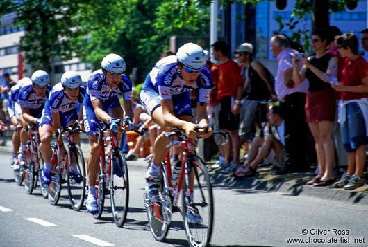The Quick Step Team at the Eindhoven UCI Team Trial
