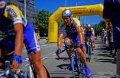 Travel photography:The Collstrop Team at the Eindhoven UCI Team Trial, The Netherlands