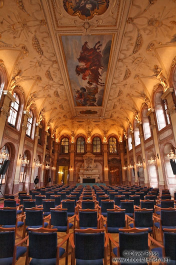 Large assembly room in the Waldstein palace