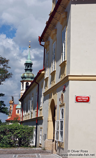 Street in the Prague Castle