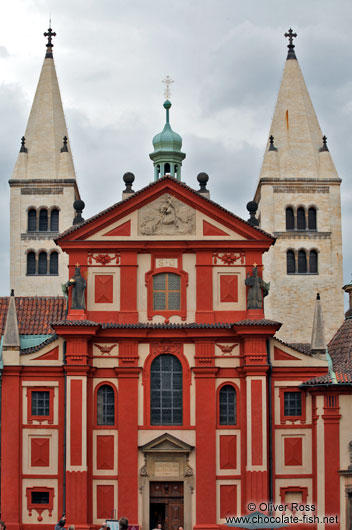 Church and monastery of St. George within Prague Castle