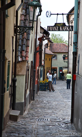 The Golden Alley (Zlatá ulicka) in Prague Castle