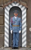 Travel photography:Castle guard, Czech Republic