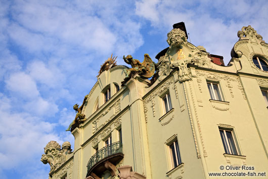 Facade of the Goethe Institute in Prague