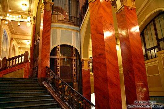 Inside the `Representation House ´ (Obecní dům)