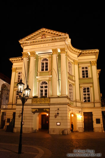 The Estates Theatre by night (Ständetheater)
