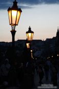 Travel photography:Charles Bridge at Dusk, Czech Republic