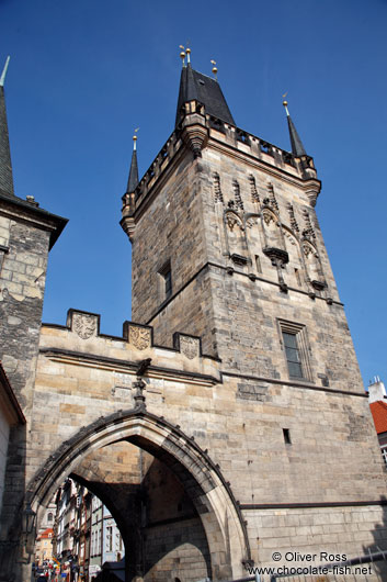 Western tower of the Charles Bridge