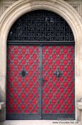 Travel photography:Prague door, Czech Republic