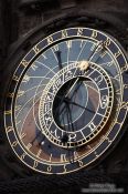 Travel photography:Astronomical clock from 1410 by Mikuláš of Kadan and Jan Šindel on the old town square, Czech Republic