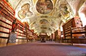 Travel photography:The library at Strahov Monastery (Strahovský klášter), Czech Republic