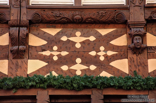 Facade detail in Obernai