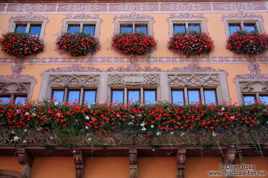 Facade of the Obernai town hall