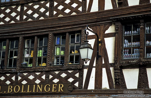 Facade in Strasbourg