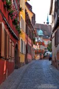 Travel photography:Street in Barr, France