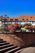 Travel photography:Barr town square, France