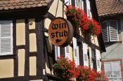 Travel photography:Wine bar in Barr, France