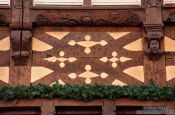 Travel photography:Facade detail in Obernai, France