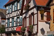 Travel photography:Houses in Obernai, France