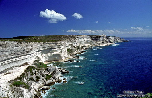 Bonifacio coastline, Corsica