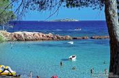 Travel photography:Beach near Bonifacio, Corsica, France