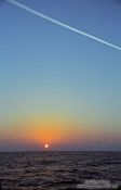 Travel photography:Sunset in over Porticio Beach in Corsica, France