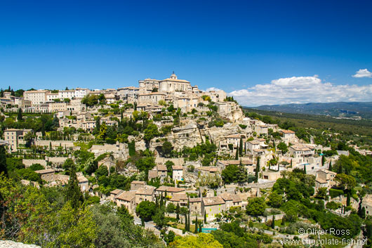 View of Gordes in the Luberon