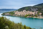 Travel photography:Bauduen on the Lac Sainte Croix in Haute Provence, France