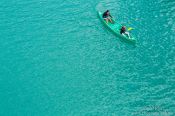 Travel photography:Paddlers at the Gorge du Verdon, France