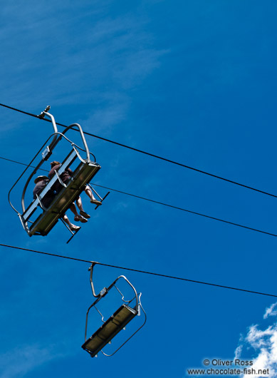 Chairlift to the Roc de la Calme (2200m)