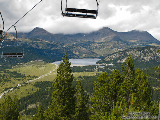 Chairlift to the Roc de la Calme (2200m)