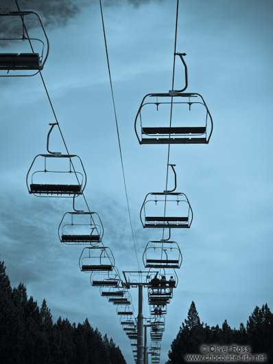 Chairlift to the Roc de la Calme (2200m)