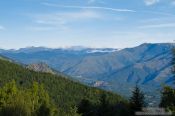 Travel photography:View from the Coll de Pam, France