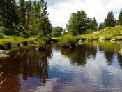 Travel photography:Lake near Lac d´Aude, France