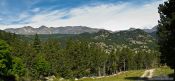 Travel photography:View from the ascent to the Canigo mountain, France
