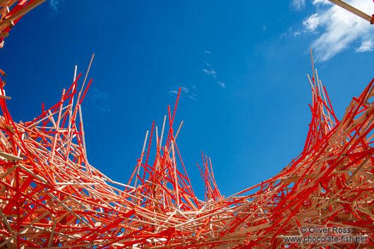 Homage to Alexander Calder at the museum of modern and contemporary art (Mamac) in Nice