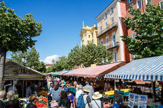 Nice flower market