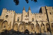 Travel photography:Former Papal residence in Avigon  , France