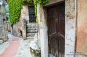 Travel photography:Small street in Eze, France