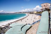 Travel photography:Nice beach, France