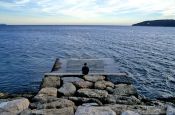 Travel photography:Coast near Toulon, France