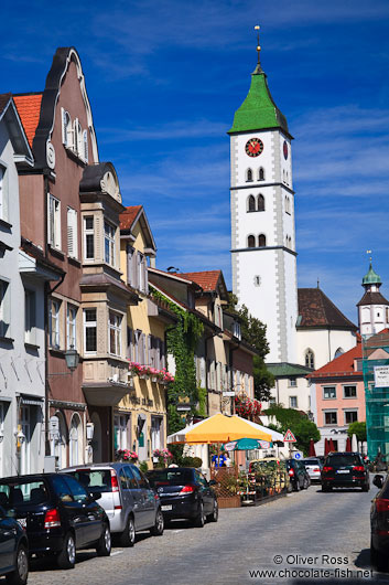 Main street in Wangen 