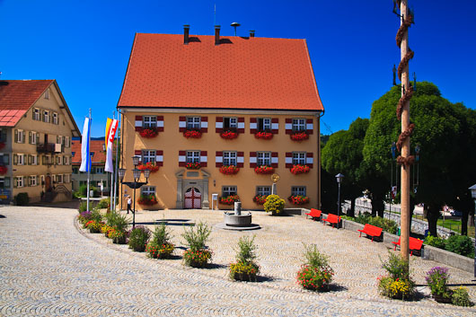 Main town square in Weiler 