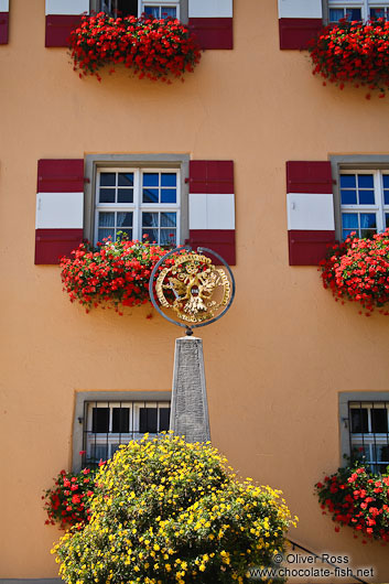 Facade detail in Weiler 