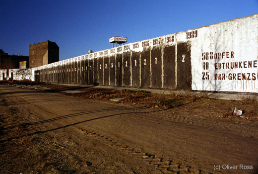 Memorial wall Berlin